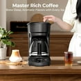 thumbnail image 6 of Moifoi 5-Cup Programmable Drip Coffee Maker, Brewing Machine with Timer, Keep Warm Function, 6 of 8