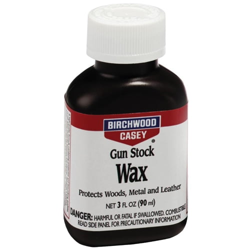 BIRCHWOOD CASEY GUN STOCK WAX WOOD FINISH 3 OZ