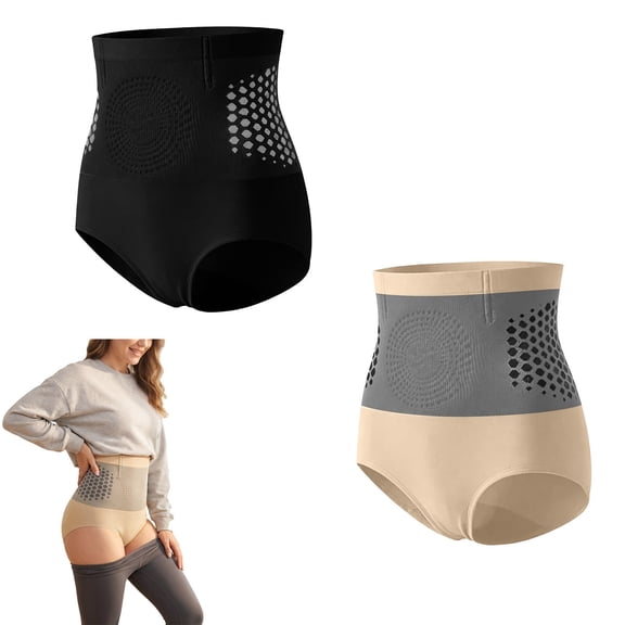 4-in-1 Micro-Particle Sculpting Fat-Burn Shorts 2PCS High-Waisted Toning Thermogenic Yoga Pants Firming Shaping for Women