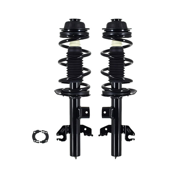 Pair of 2 Front Left-Right Quick Complete Strut-Coil Spring For 2014-2018 Jeep Cherokee