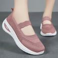 thumbnail image 5 of CHICVOMEY Flats for Women Breathable Mesh Mary Jane Shoes for Women Comfortable Casual & Work Ballet Flats Dressy Shoes, 5 of 6