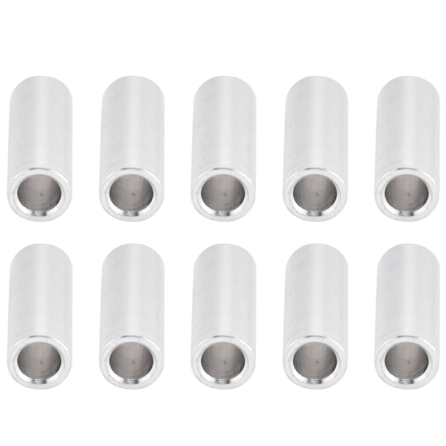 Round Spacer, Aluminum Alloy Spacers Threadless Anodized OD 6mm ID 4mm For Mechanical Repair
