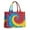 Colorful Rainbow Tie, variant on Large Capacity Tote Bag,Colorful Tie Dye Pattern Handbag Fashion Luxury Tote Bag,15.7"x13"x 5.1" Inches,Laptop Compatible