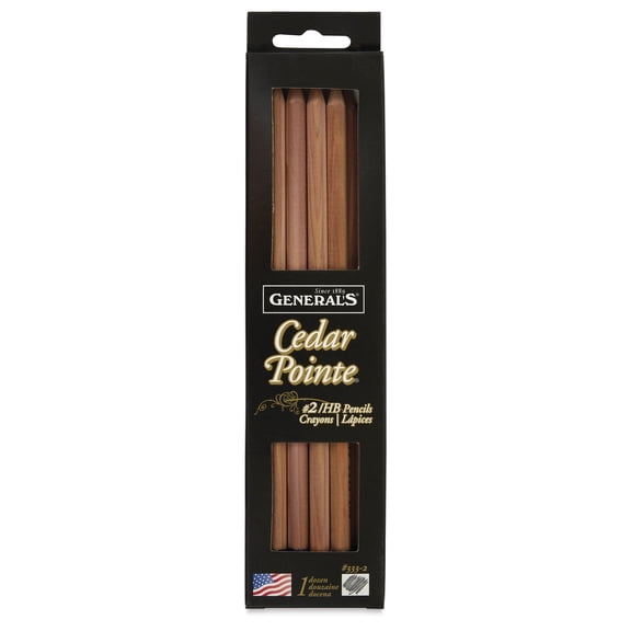 General's Cedar Pencils - No. 2, Box of 12