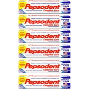 Pepsodent Complete Care Toothpaste Original Flavor 5.5 oz ( Pack of 6)