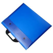SEWCHICS Art Portfolio Folder Art Portfolio Bag Blue Plastic 1Set