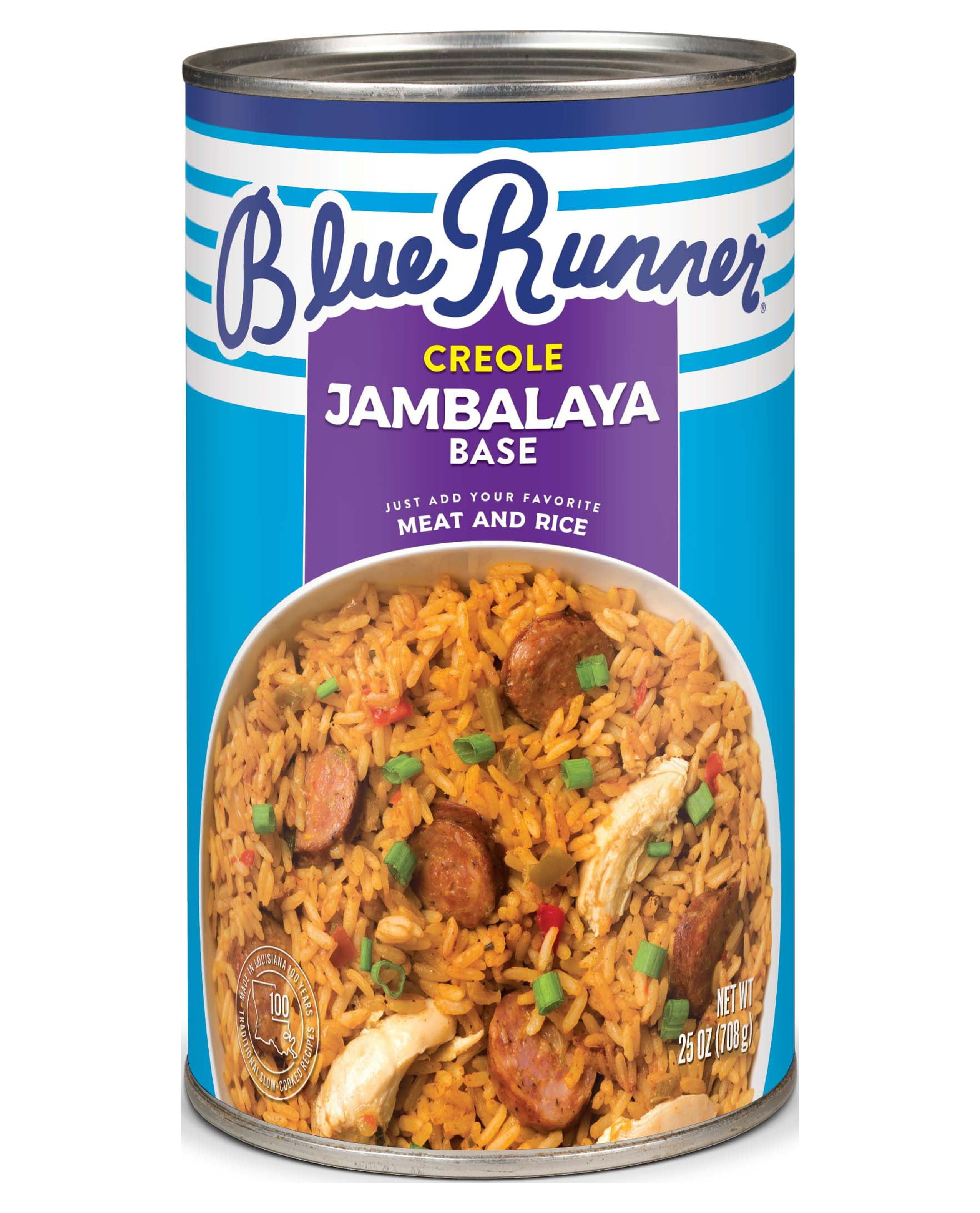 (6 pack) Blue Runner Foods Creole Jambalaya Base, 25 oz Can