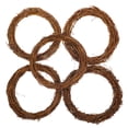 thumbnail image 5 of ULTNICE 5Pcs DIY Garland Natural Rattan Wreath Frame for Seasonal Decor, 5 of 8