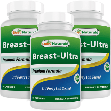 3 Pack Best Naturals Breast Ultra 90 Capsules
