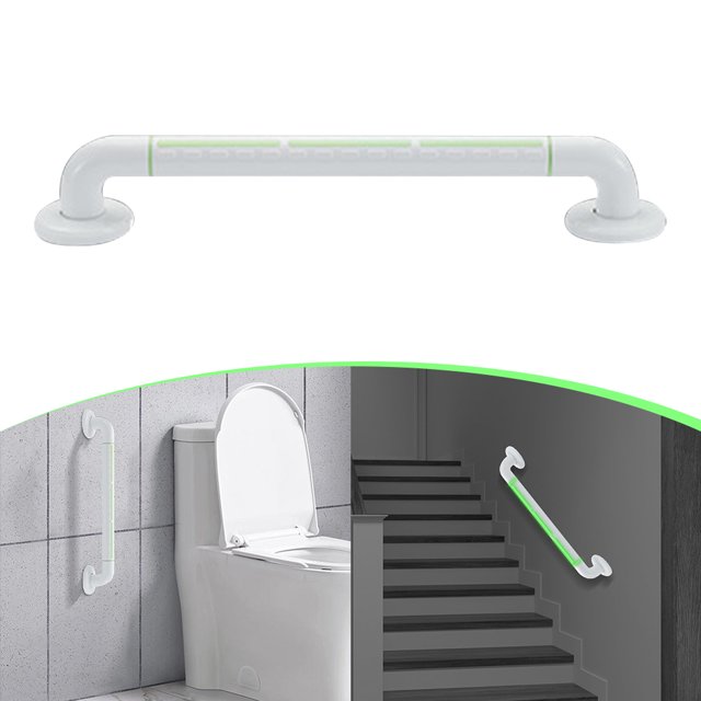 Barras Apoyo Bsvklp Acero Inoxidable 50 Cm Antideslizante Blanco
