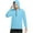 Sky Blue, variant on Lumeqa Men's UPF 50+ Sun Protection Outdoor Lightweight Full Zip Hoodie Jacket Long Sleeve Fishing Hiking Performance Shirt Army Green L