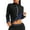 Blue, variant on SDNall Sweat Shirt for Women, Hot Waist Trainer Body Shaper Jacket with Long Sleeves and Zipper, Workout Top for Sauna and Gym