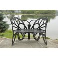 thumbnail image 3 of Butterfly Bench Black, 3 of 3