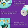 thumbnail image 4 of Penguin Birthday Party Supplies Set Plates Napkins Cups Tableware Kit for 16, 4 of 5