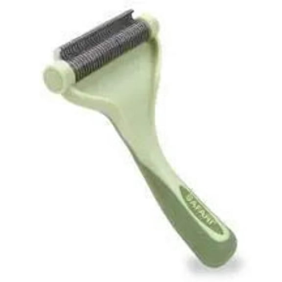 Safari Shed Magic De-Shedding Tool for Dogs with Medium to Long Hair, Large