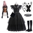 thumbnail image 2 of Disfraz para niña de 3 a 12 años, traje de malla para fiesta, Halloween, Carnaval, Cosplay, novedad de 2024, 2 of 5