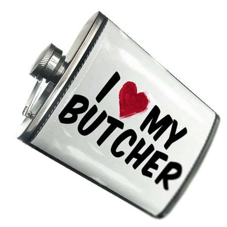 

NEONBLOND Flask I heart love my Butcher