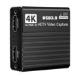 thumbnail image 1 of Recording Box 4k 1080p 60FPS HD Video Capture Card HDTV Camera Compatible USB 3.0PC Live Streaming Grabber Recorder, 1 of 6
