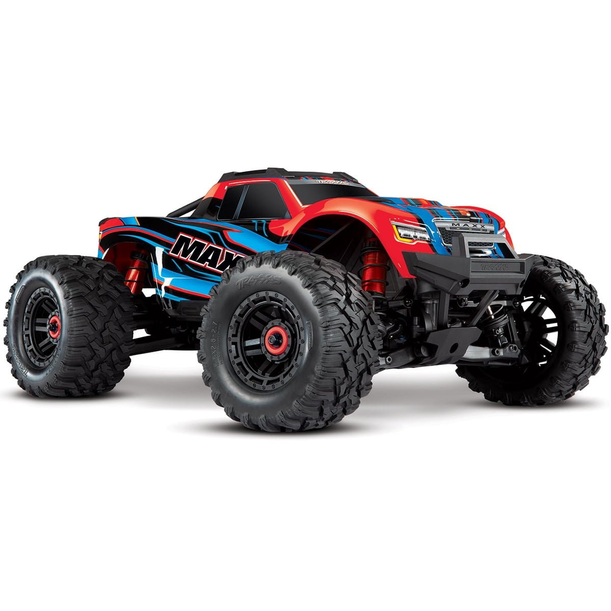 Traxxas 89076-4-REDX Traxxas Maxx 14.500 in. Wide 9.120 in.Tall 21.600 in. Long - Walmart.com