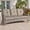 Beige, variant on Ovios Outdoor Patio Sofa 3-Seater with Cushions All-Weather Wicker Rattan Couch for Garden, Porch, or Backyard