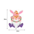 thumbnail image 2 of Conejito Para Ventana De Pascua, Pegatinas De Huevo Para El Día De Pascua, Calcomanías De Conejo Para Festivales, Manualidades Decorativas Para El Hogar seitruly HA043931-03, 2 of 6