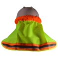 thumbnail image 1 of High Visibility Neck Sun Shield for Hard Hats, Lime, 1 of 1