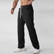 thumbnail image 1 of Ceisia Gift Men's Spring/Summer Sports Pants - Solid-Color Casual Loose Elastic Pocket Polyester-Spandex Comfortable Pants, 1 of 5