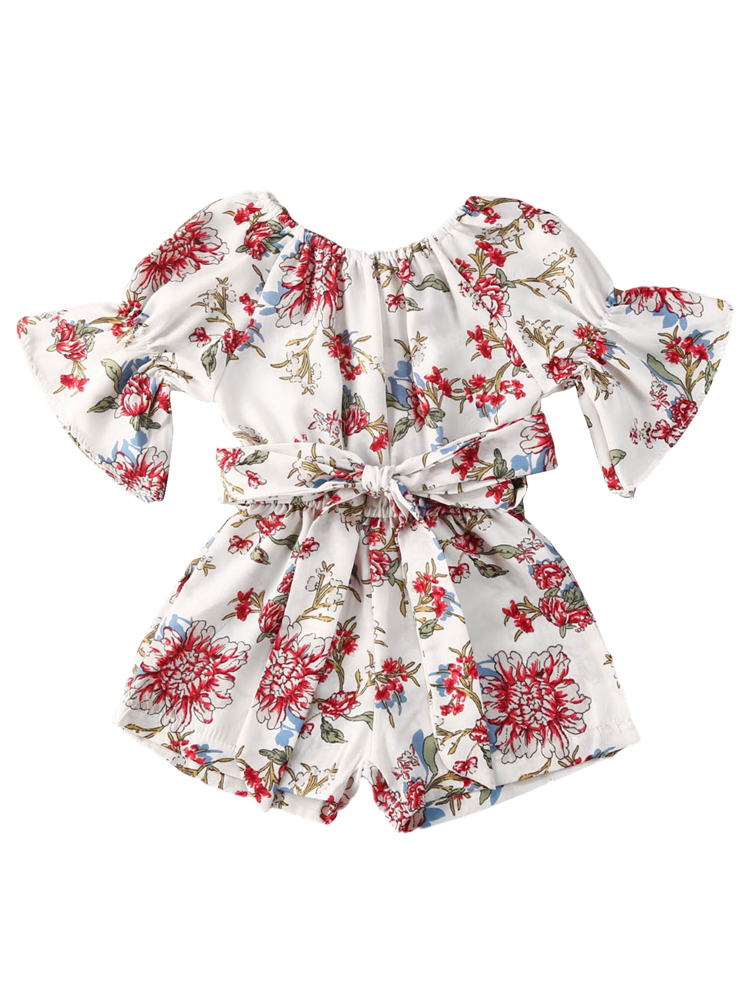 newborn floral romper