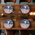 thumbnail image 5 of Yhmxh Independence Day Party Supplies, American Flag Disposable Paper Plates, Day 4th of July Independence Day Decorations, Patriotic Party Ornaments for Veterans Day Election Day, 5 of 6
