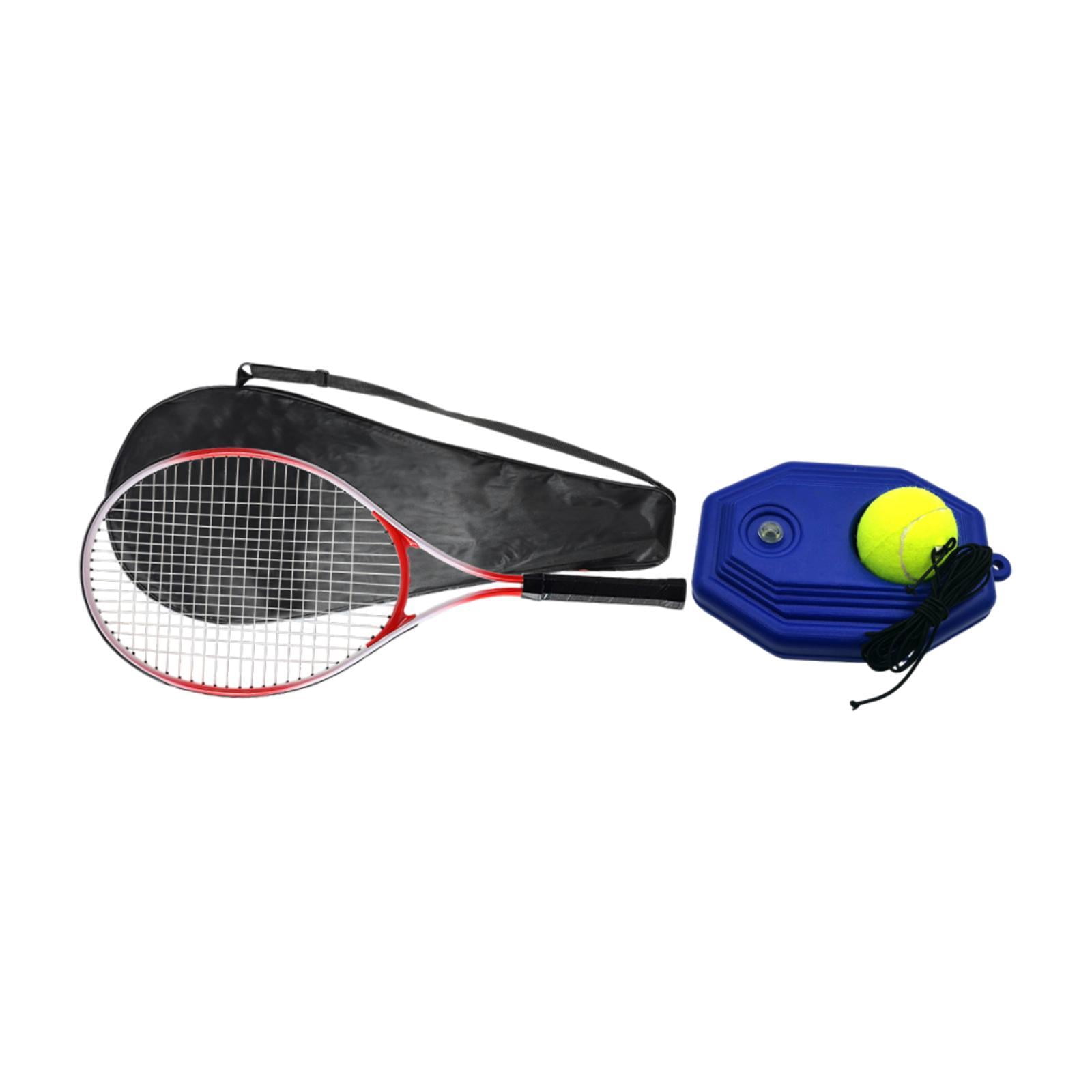 Baoblaze Tennis Racket Parent Child Activities Beginners Tennis Training Ball Adults Red