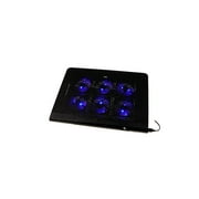 Xtech KYLA | gaming laptop cooling pad , USB-powered, Compatible with laptops of up to 17 in, 6 blue led fans XTA-160