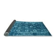 thumbnail image 2 of Ahgly Company Indoor Rectangle Oriental Light Blue Industrial Area Rugs, 2' x 4', 2 of 4