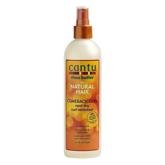 Cantu Shea Butter Comeback Next Day Curl Hair Revitalizer, 12 Oz