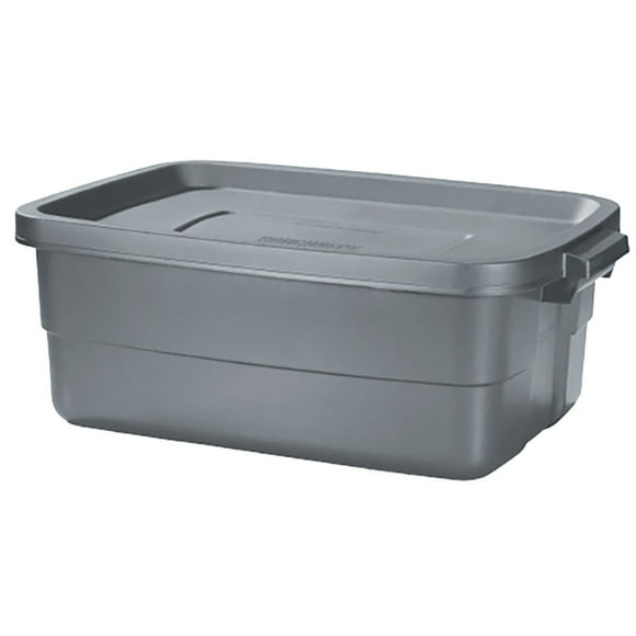 38 L (10 gal.) Roughneck® Tote- Grey, 38L Roughneck® Tote- Grey