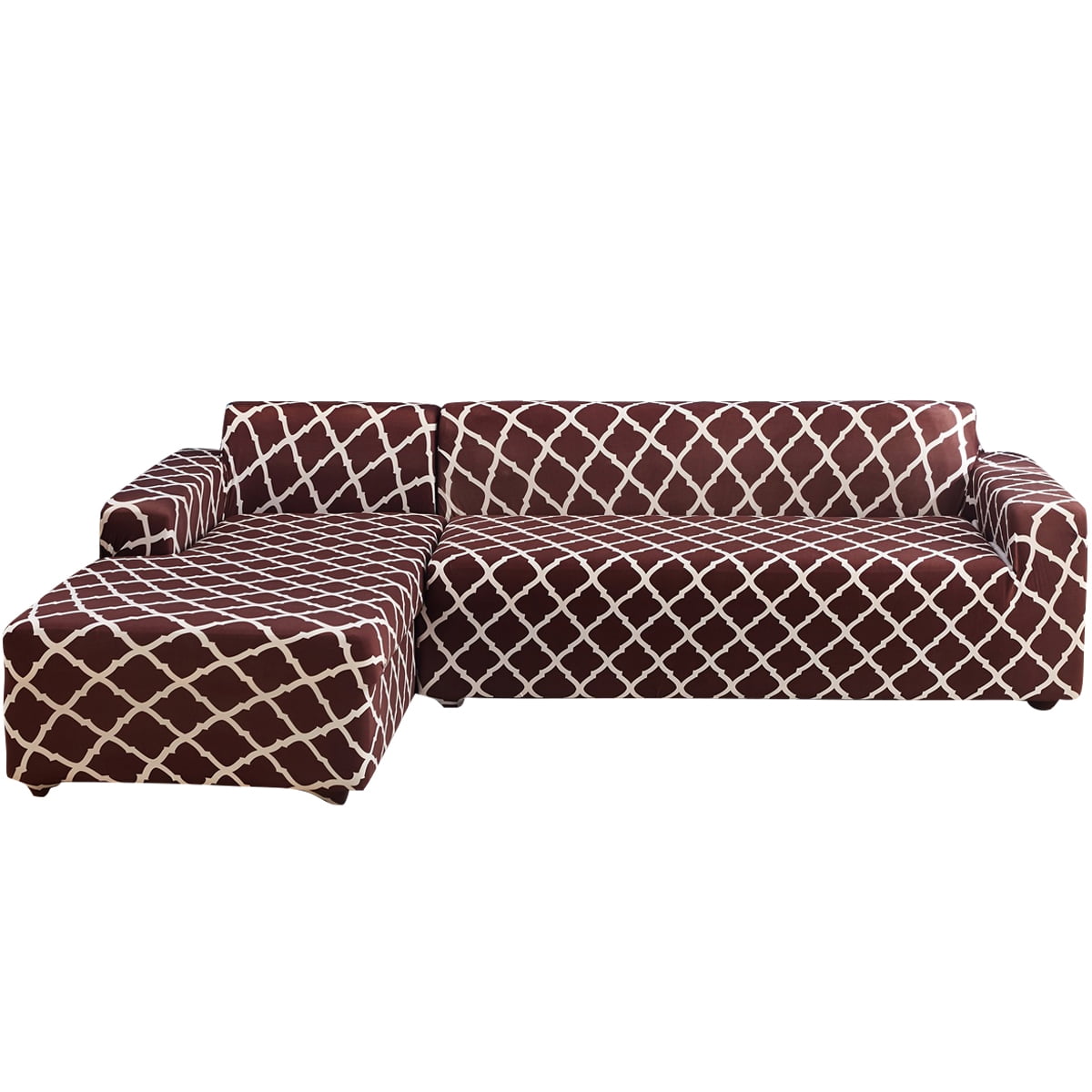 SHANNA LShaped Sectional Couch Covers 2pcs Sofa Covers Furniture