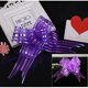 thumbnail image 4 of 20pcs Lazos de Organza DIY para Bodas Yotijar Envoltura De Regalos Morado, 4 of 7