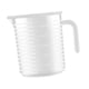 thumbnail image 3 of Taza medidora, recipiente para líquidos, jarra de agua transparente resistente, herramientas de cocina para restaurante, vino doméstico, agua fría y 500ML, 3 of 10