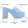 thumbnail image 2 of Journee Collection Womens Enyya Tru Comfort Foam Slip On Platform Sandals, 2 of 6