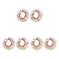 thumbnail image 2 of Pendientes bohemios Sonducket Rosa 1 par de joyería novia regalo personalizado, 2 of 6