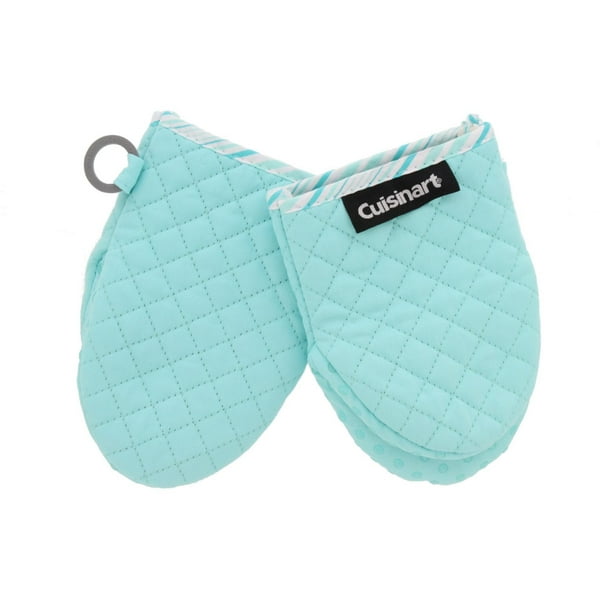 Cuisinart Quilted Silicone Oven Mitts/Potholders/Mini Mitts Heat