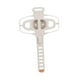 thumbnail image 5 of Soporte para teléfono de bicicleta Soporte para teléfono móvil Correa de silicona Flexible Ajustable Blanco beige, 5 of 9