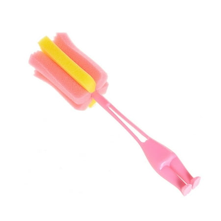 

Kitchen Handle Sponge Brush Bottle Cup Glass Washing Cleaning Cleaner Tool