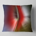 thumbnail image 2 of Designart Explosion of Red on Purple - Abstract Throw Pillow - 18x18, 2 of 5