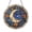 Acrylic 3.5 Inch, variant on Moon and Stars Stained Glass Suncatcher, Celestial Night Sky Window Hanging Art, Cosmic Inspired Decorative Glass Panel Ornament, Astronomy Theme Home Decor