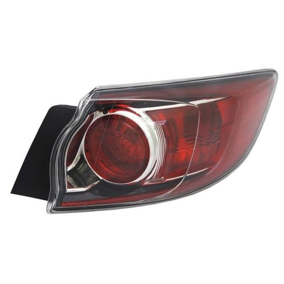 New Outer Right Tail Light Compatible With Mazda 3 Hatchback 2010 2011 2012 2013 By Part Numbers BBN751150D MA2801147