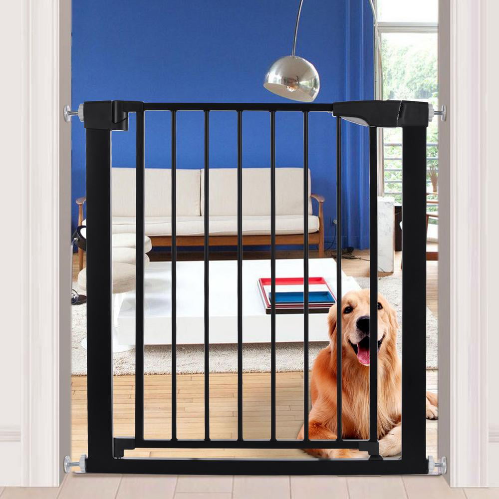 BABY SAFETY GATE Door Walk Extra Wide Child Toddler Thru Fence Pet Dog Meta 