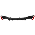 thumbnail image 4 of Ikon Motorsports Compatible with 17-20 BMW G30 M5 Style Rear Bumper Lip Diffuser Quad Outlet, 4 of 7