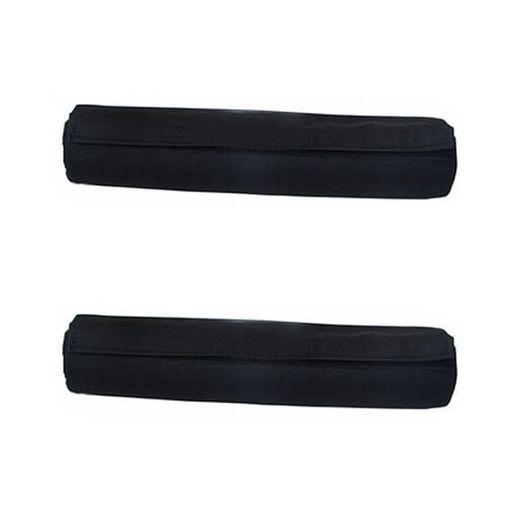 Masteelf 2 pcs Barbell Squat Pad Neck Shoulder Protective Bar Pad for Weight Lifting (Black)
