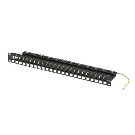 UPC: 0822088063766 | PATCH PANEL – CAT6A  1U  24-PORT  GSA  TAA  45 DAY STANDARD RETURN POLICY