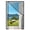 Gray-Fit Door Size 32''x80'', variant on Gray Preframed Door Screen Fit Door Size 32''x80''
